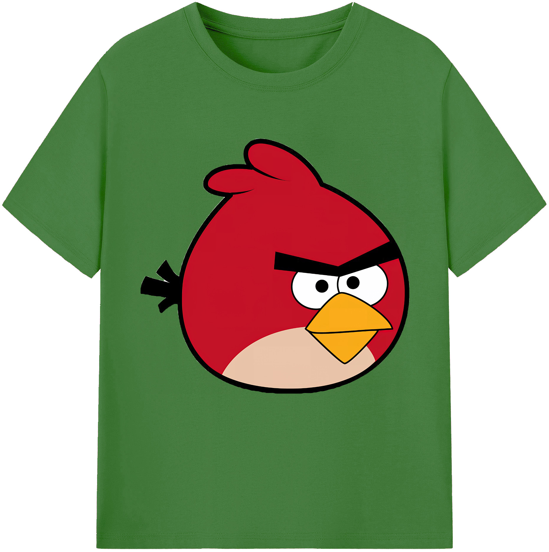 （画像用） Angry Birds アングリーバード レディースカジュアルプリントTシャツ（綿100％）